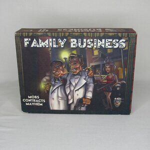 Family Business Card Game by Mayfair Games Complete Board Game Mob Mobsters